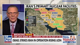  Gen. Jack Keane warns of ‘no easy targets’ for Israel due to Iran’s spread-out nuclear facilities - Fox News