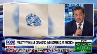 Rare 'Golconda Blue' diamond with royal ties could fetch $50M on the auction block - Fox Business Video