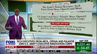 Meta, OpenAI, Palantir execs serve in new Army detachment - Fox Business Video