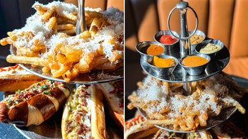 Hot dog towers are a budget-friendly replacement for seafood towers
