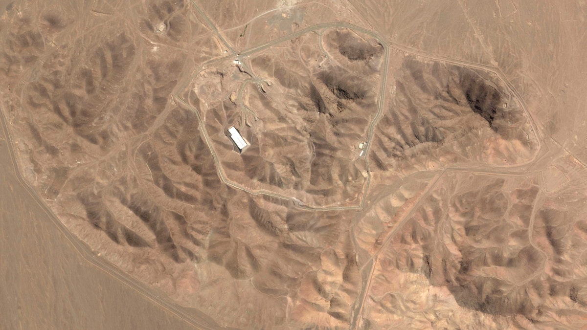 Iran Nuclear Fordow from above